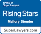 Mallory Stender Super Lawyers Rising Star Badge