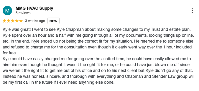 Client Review